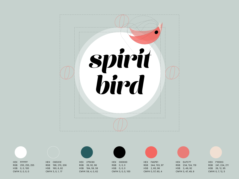 Farben Spirit Bird