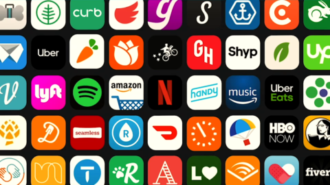 Apps für alles - alles für Apps (Screenshot aus Steve Selzers Slides