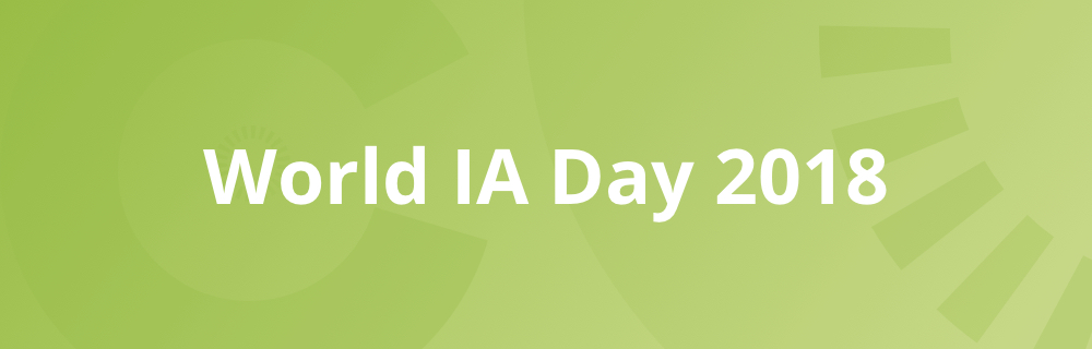Das war der World Information Architecture Day 2018