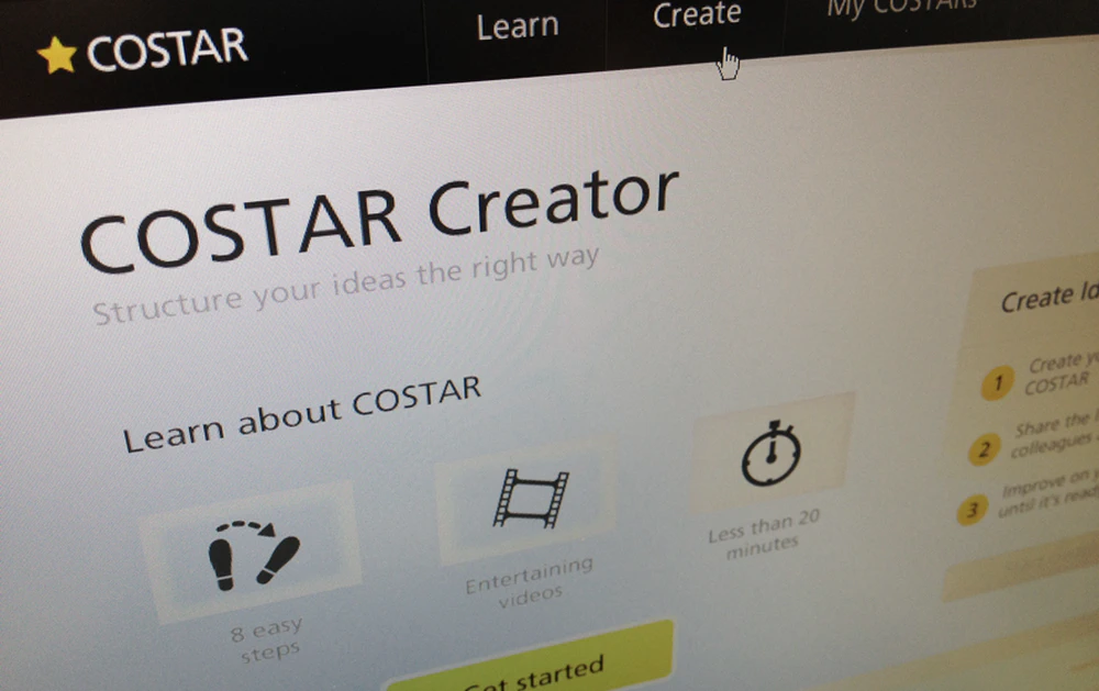 Designing the CO-STAR experience