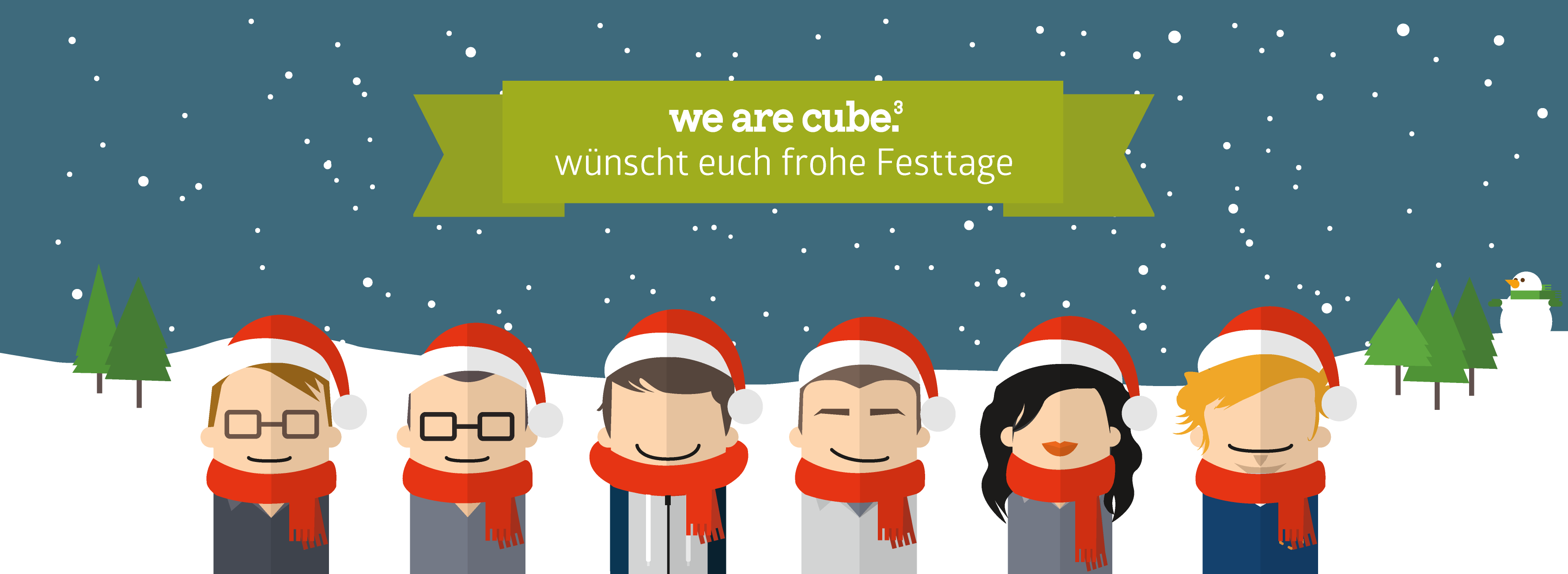 Frohe Festtage