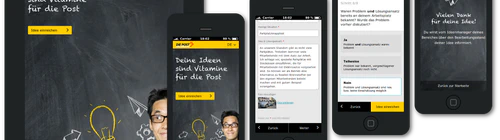 Postidea Mobile: Ideenmanagement zum Mitnehmen